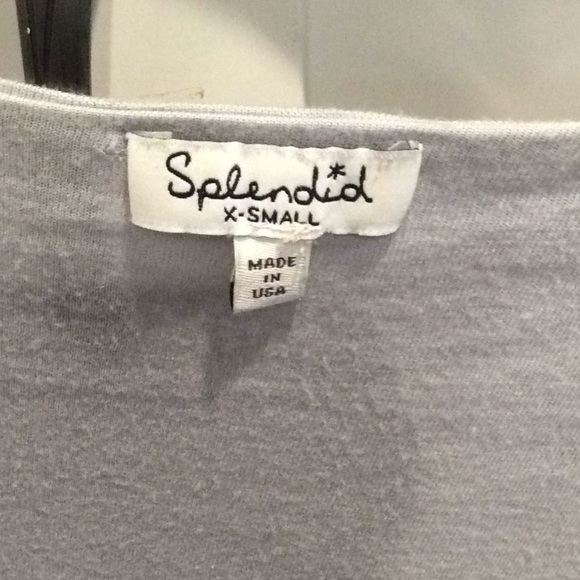 Splendid grey ombré top. - Picture 5 of 5